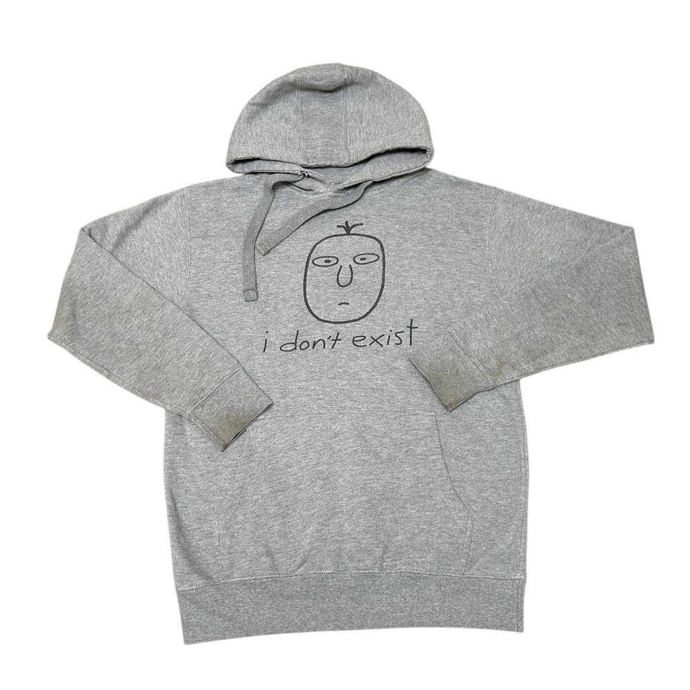 Earl Sweatshirt I Don't Exist RARE Sweatshirt Hoodie Small Worn Gray Hip Hop Rap